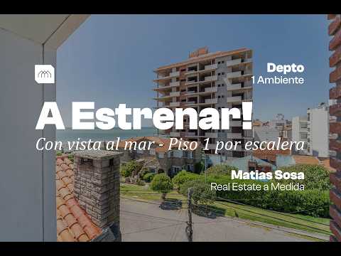 For Sale - Apartment - 2 Rooms - Ocean View - Punta Mogotes Area