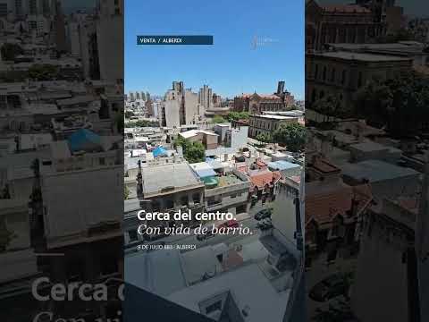 48 m² apartment with a loft and balcony — 9 de Julio, Alberdi | Financing available