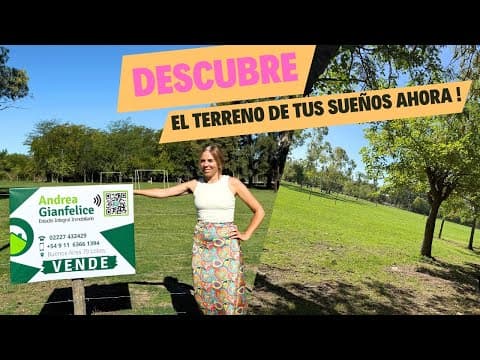 Land for sale, surrounded by the serenity of a natural, green setting that will steal your heart!