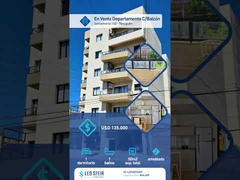 For Sale: 1-Bedroom Apartment with Balcony | Neuquén City