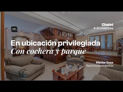 For Sale - 4-room house with a park and barbecue area - Chauvin neighborhood