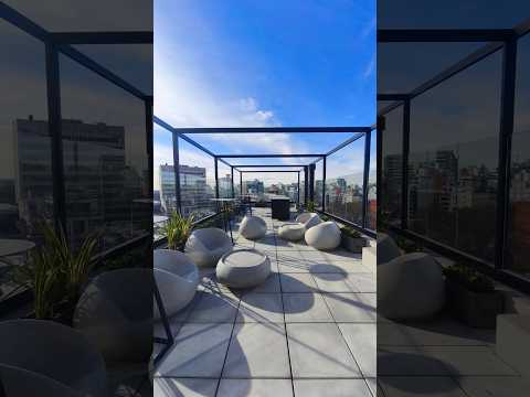 High-floor studio apartment for rent in Cordón, Montevideo