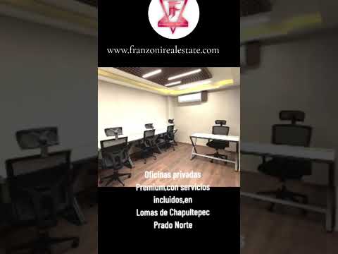 Furnished Offices for Rent in Prado Norte, Lomas de Chapultepec, Mexico City