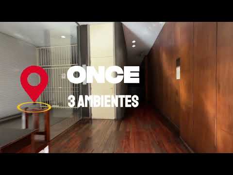 Three-room apartment with a balcony for sale in Balvanera