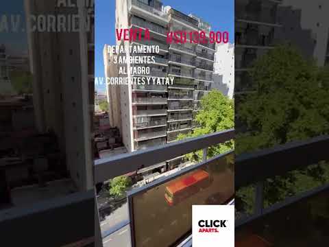 For Sale - 3-room apartment with a continuous balcony - unobstructed view - Almagro