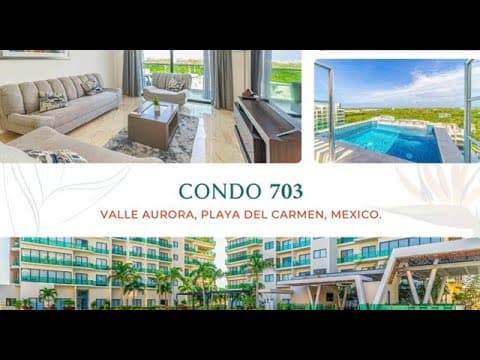 Luxury Penthouse with Private Rooftop and Lock-Off – Valle Aurora, Playa del Carmen