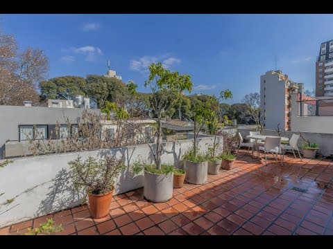 House for Sale in Palermo Soho Near Plaza Serrano: 7 Rooms, Patio, and Terrace with Unobstructed Views