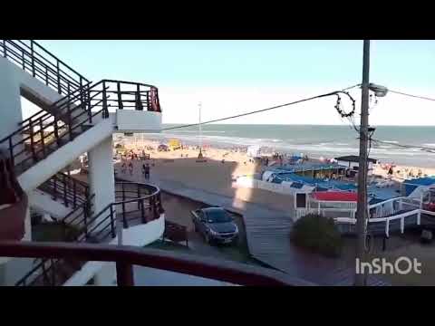 Beachfront triplex in downtown Gesell