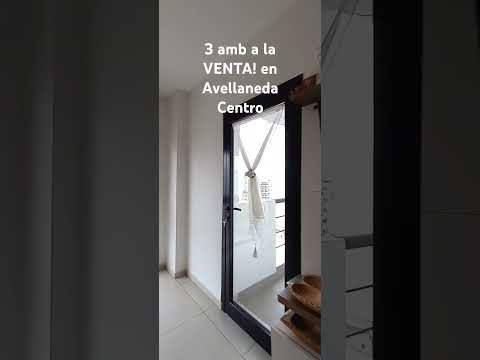 3-room apartment for sale with balcony in Downtown Avellaneda, including a garage