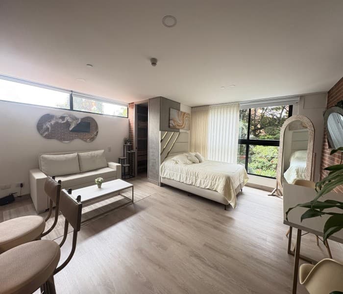 Furnished Studio Apartment for Rent in the Laureles Neighborhood