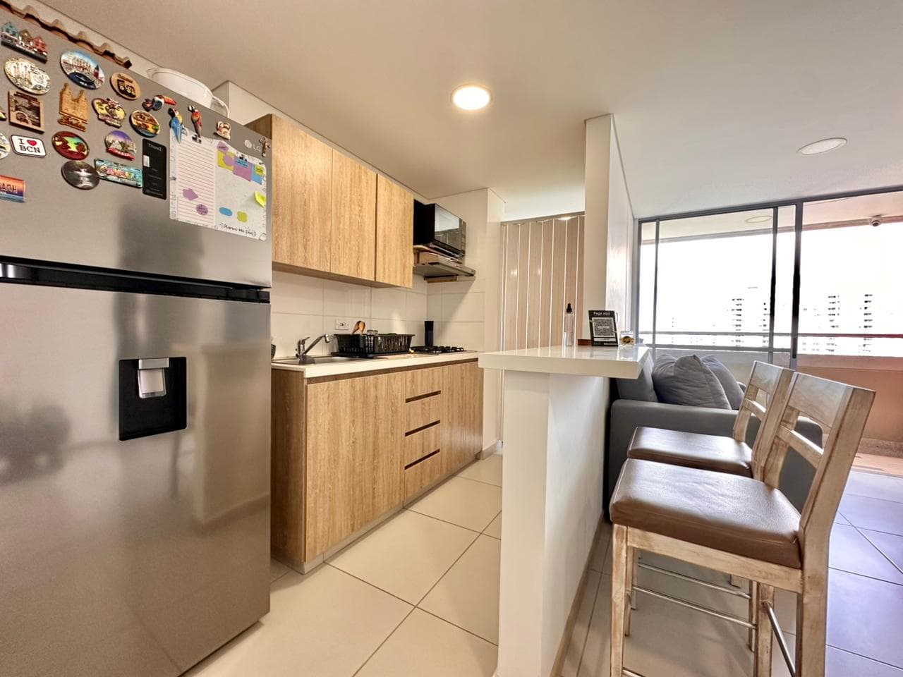 APARTMENT FOR SALE IN THE SECTOR SURAMERICANA - ITGÜÍ, ENTREHOJAS COMPLEX