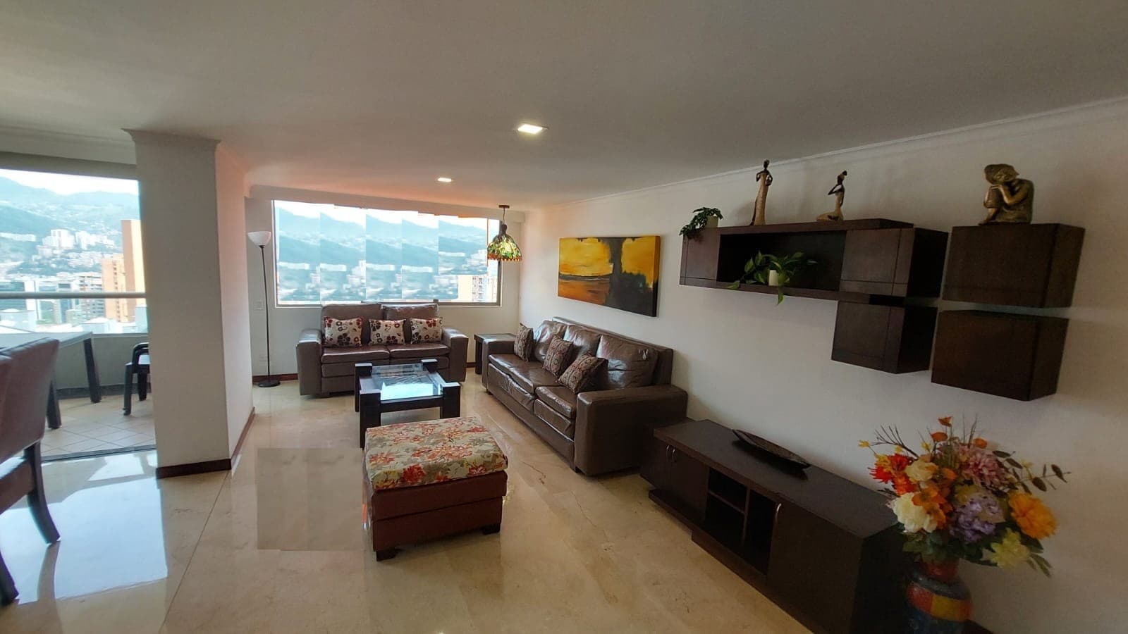 Furnished Apartment for Rent, Los Balsos - El Poblado Area, Rincon Del Castillo Complex
