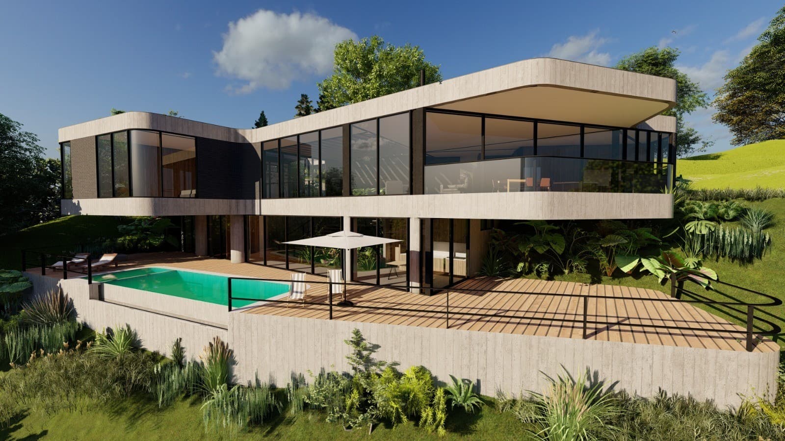 Luxury Home for Sale (To Be Completed), Norteamerica - Bello Neighborhood