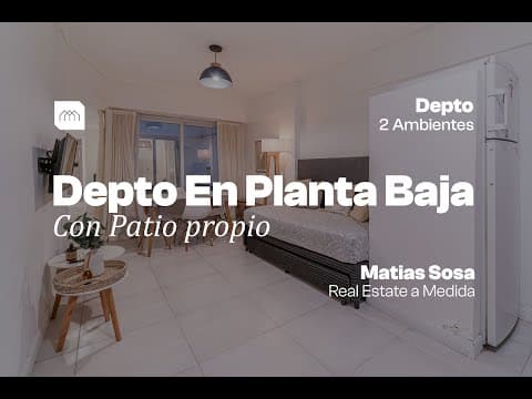 For Sale - 2-room apartment - Financing Available - Plaza Mitre
