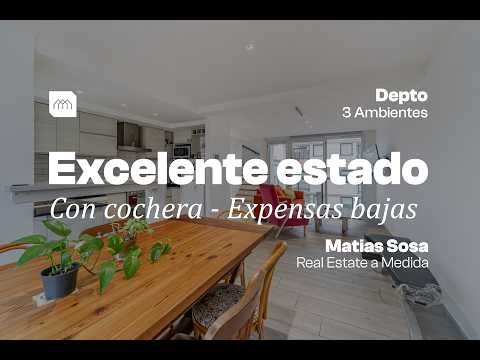 For Sale - Apartment in Plaza Mitre - Duplex - Parking Space