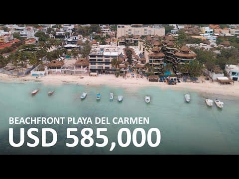 OCEAN PLAZA - 3-Bedroom Oceanfront Condo in the Heart of the Mexican Caribbean