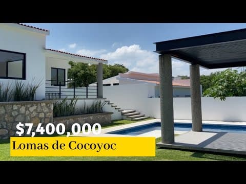 House for Sale in Morelos, Lomas de Cocoyoc Subdivision