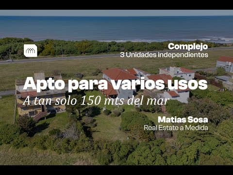 For Sale - 3-Apartment Complex - Furnished - South Mar del Plata