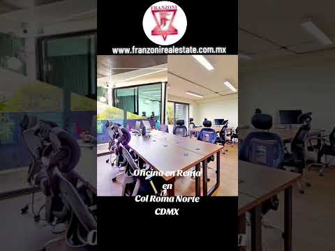 Office for Rent in Roma Norte, Mexico City - Accommodates up to 7 People - Premium Furnishings!