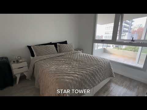 2-room apartment with a garage in the Star Tower building in Olivos