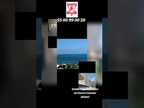 Luxury Condo for Sale in Cancún: 260 m2, 3 Bedrooms, and Resort-Style Amenities!