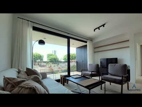 3-bedroom villa in Villa Urquiza, on a half-floor, facing the street, with a garage