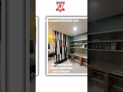 Apartment for Sale with Private Roff Garden – Desierto de los Leones Tetelpan, Mexico City