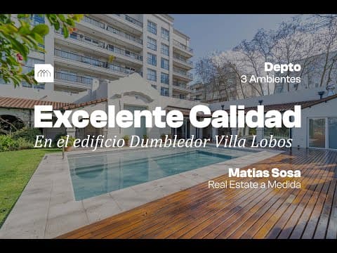 Apartment - Dumbledor Villa Lobos - 3 rooms - Double garage - Los Troncos