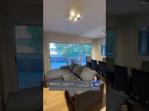 4-room apartment for sale in Belgrano, with a garage and a terrace balcony with a grill.
