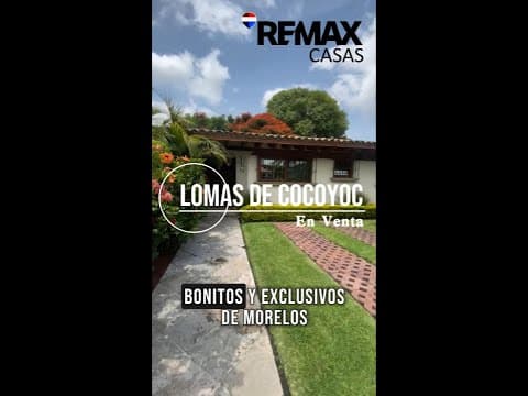 House for Sale in Lomas de Cocoyoc, Near the Golf Course