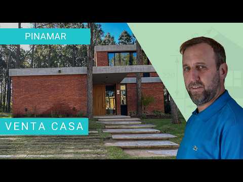 Brand-new house for sale in Pinamar Norte, near La Frontera. Modern architecture