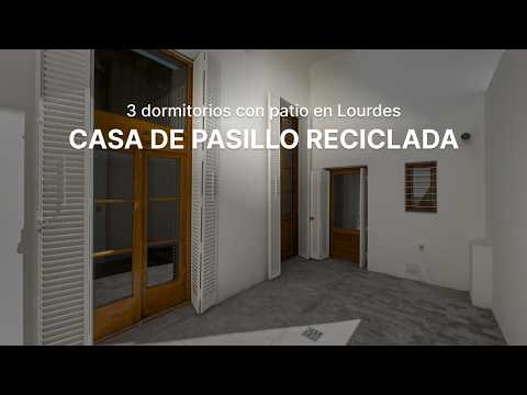 Row house with 3 bedrooms, 3 bathrooms, radiators, a home office, and a patio