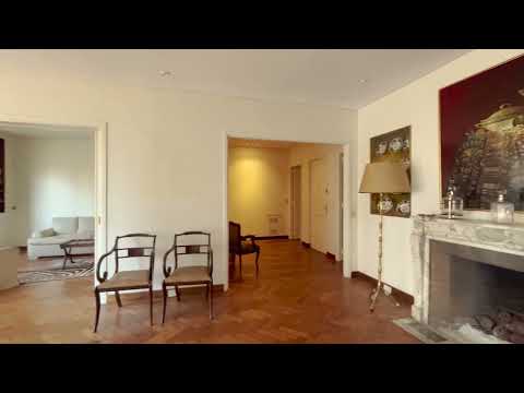 11th-floor apartment with 24-hour security on Alvear Avenue in Recoleta, featuring a balcony and a parking space.