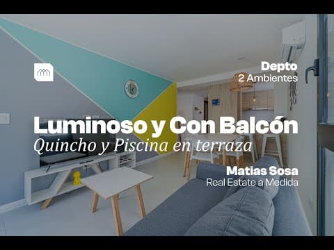 For Sale - 2-room apartment - Balcony - Patio - Plaza Mitre