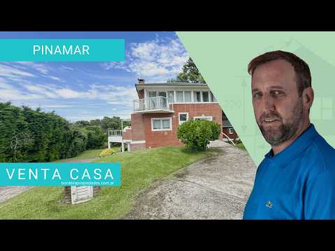 HOUSE FOR SALE IN PINAMAR NORTE – 5 BEDROOMS – GARDEN – BARBECUE – PLAYROOM