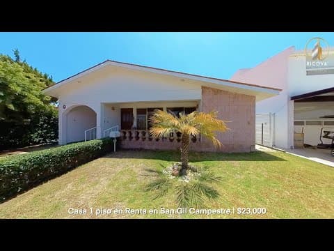 One-Story House for Rent in San Gil Campestre