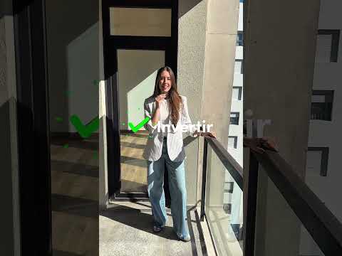 Brand-new 1-room apartment for sale with a garage in the Guemes area