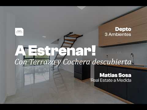 3-room apartment - Pompeya - Garage - Brand new