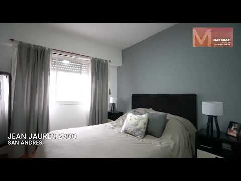 Three-room penthouse for sale, in very good condition, on the top floor, with a balcony, in Villa Ballester