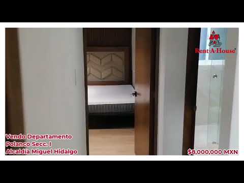 Furnished Apartment for Sale in Polanco, Miguel Hidalgo, CR 26-2054.