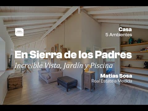 For Sale - 5-room house - Pool - Sierra de los Padres