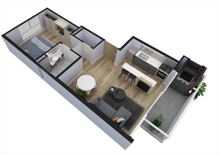 Apartment in Chauvin