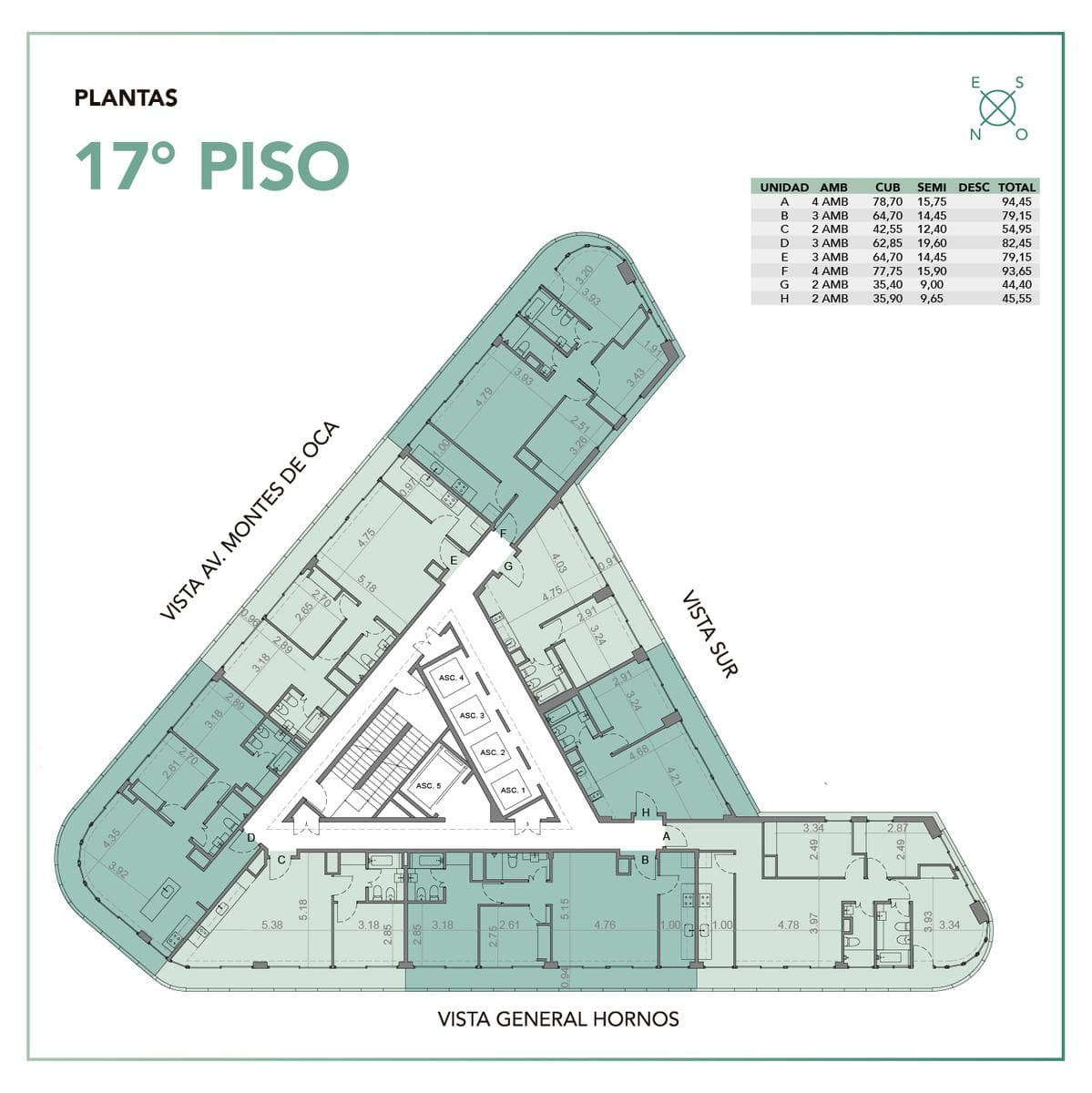 Brand-New 2-Room Apartment for Sale in Barracas