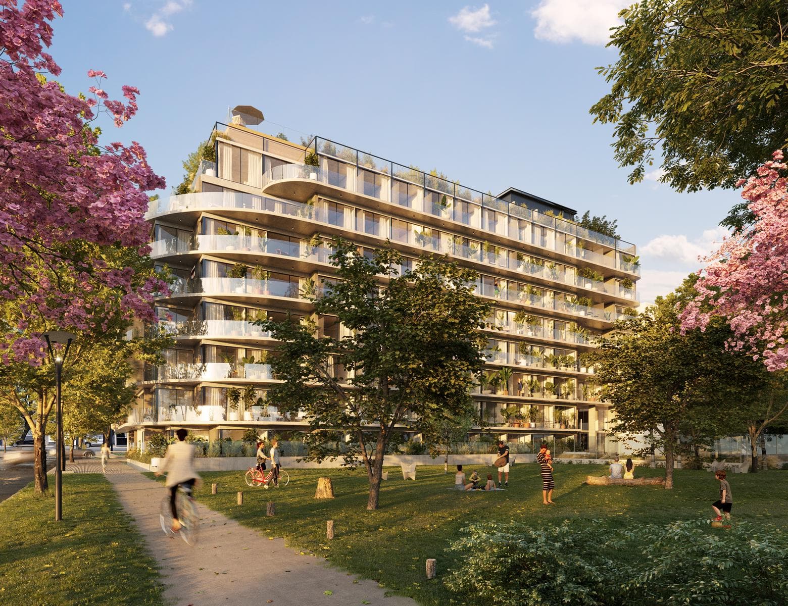 Venta de Departamento en pozo 2 Ambientes plus en PARKLINE – Saavedra