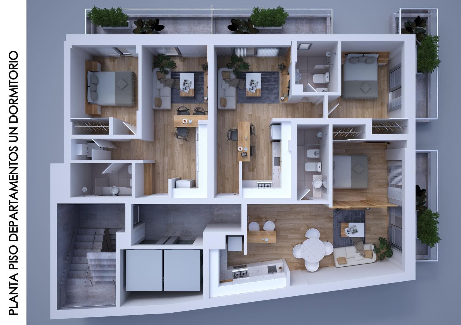 Departamento en venta 1 dormitorio Rosario - Frente Río