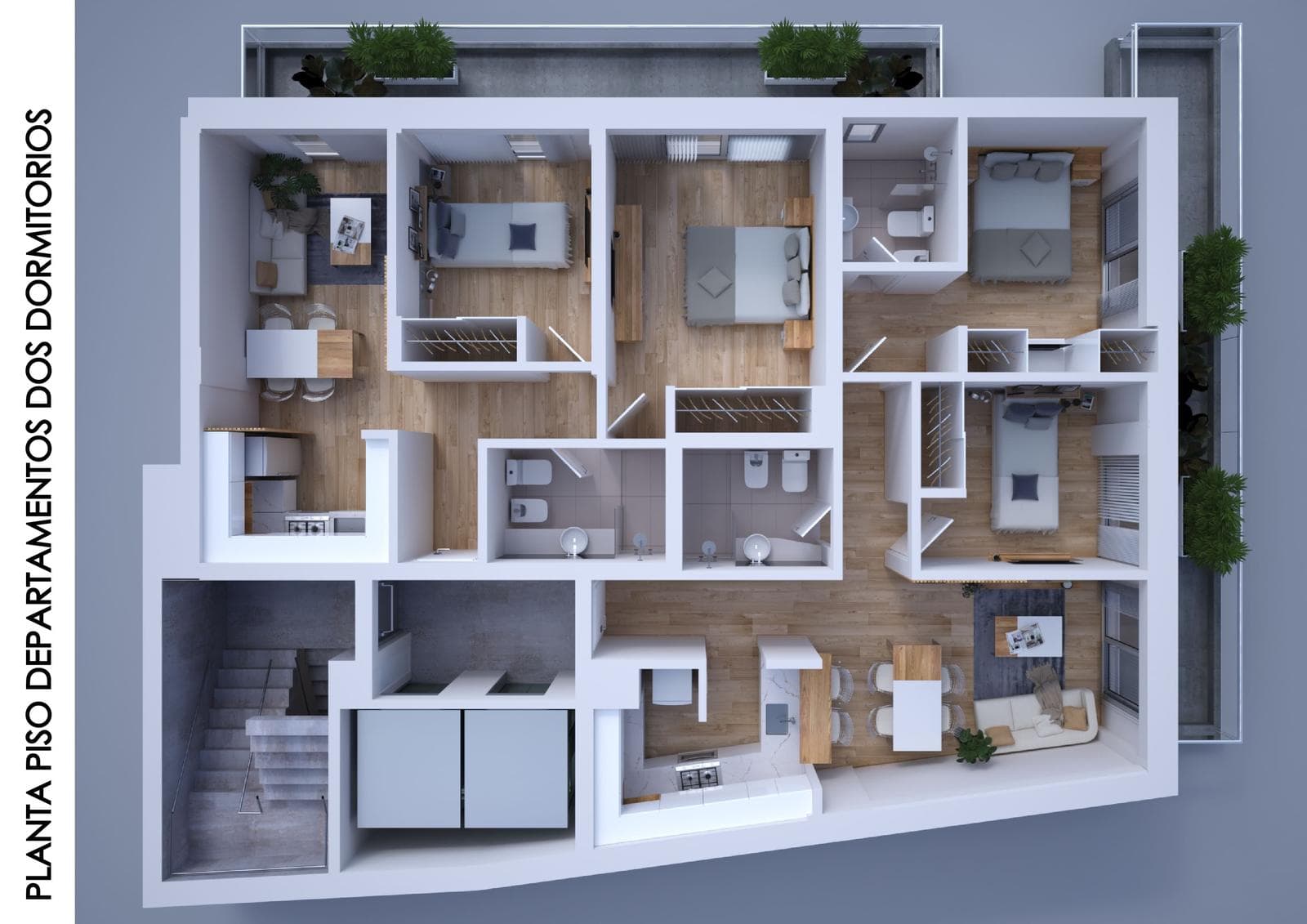 Departamento en venta 1 dormitorio Rosario - Frente Río