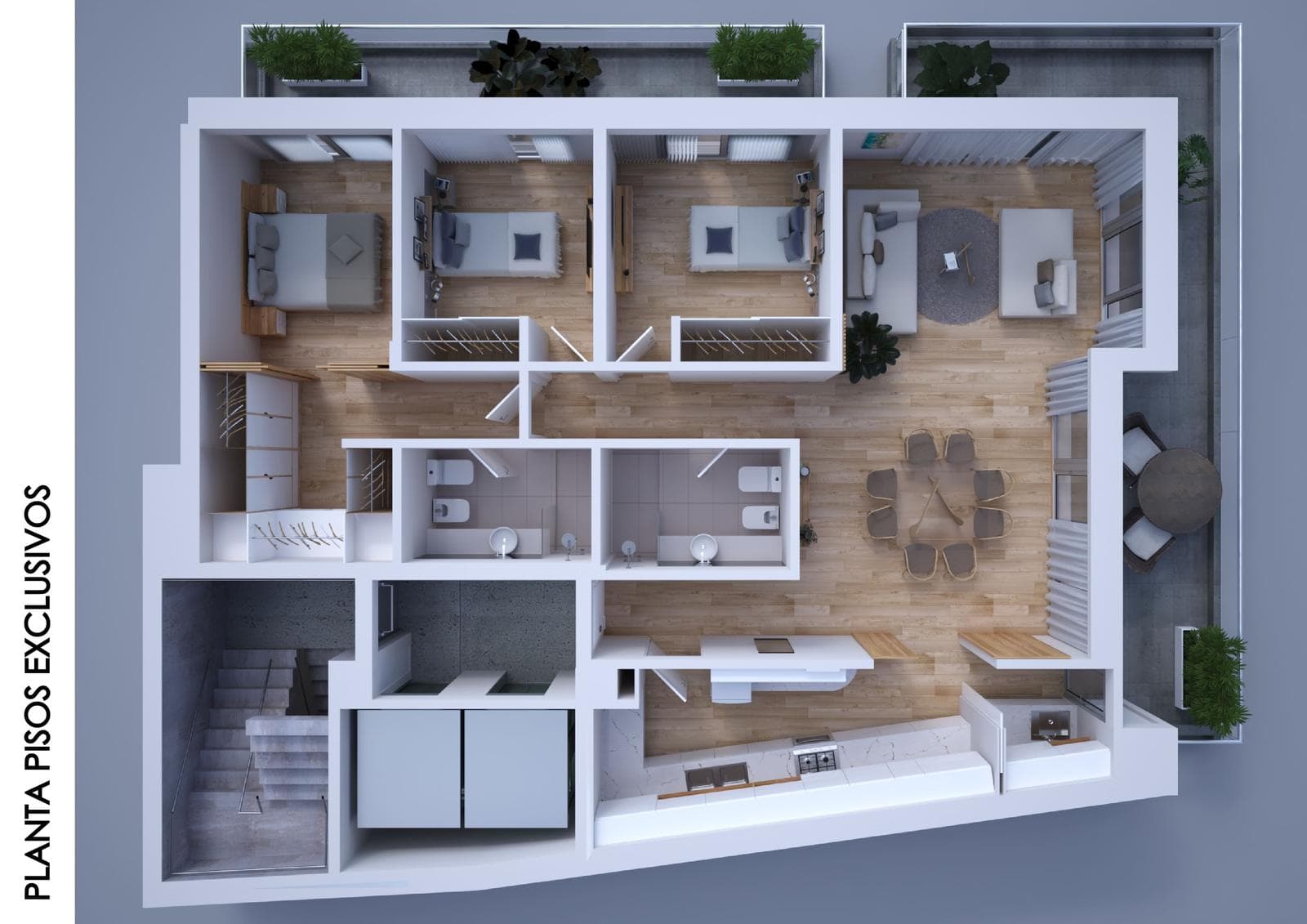 Departamento en venta 1 dormitorio Rosario - Frente Río