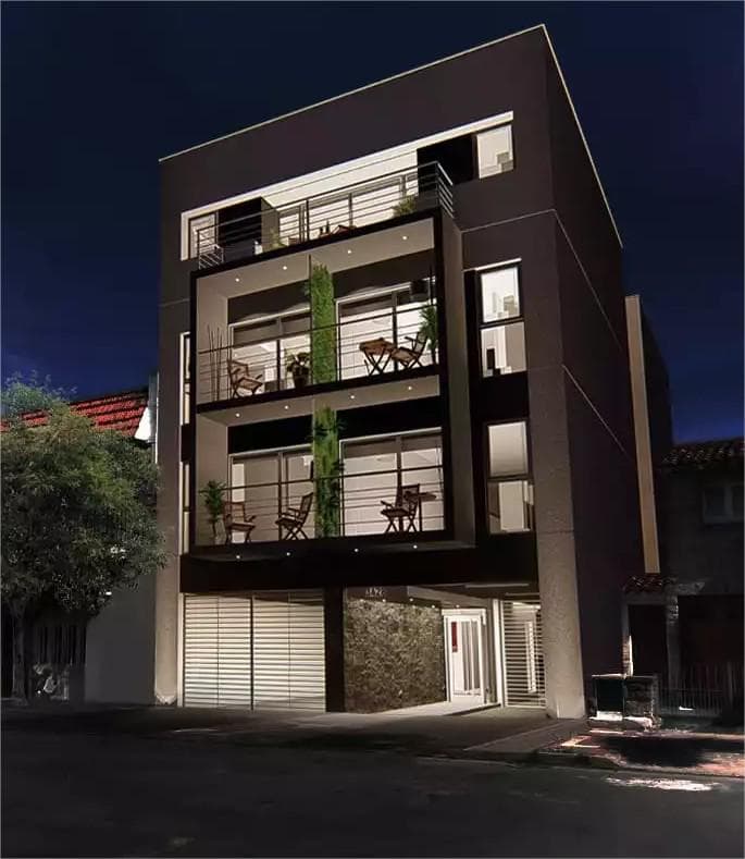 3-Room Apartment with Balcony, Ocean View, Double Garage, La Perla—Brand New