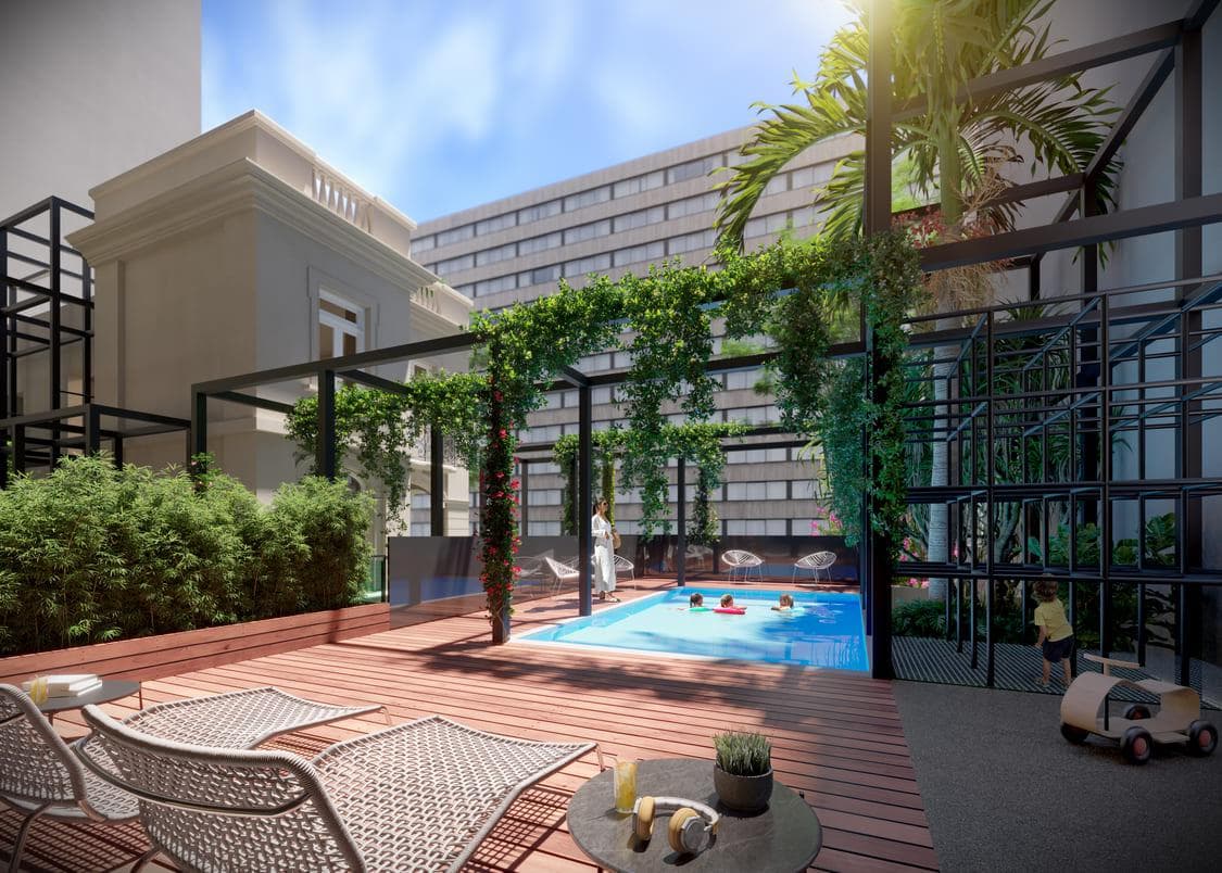 Two-Bedroom Apartment for Rent in Pocitos, Montevideo