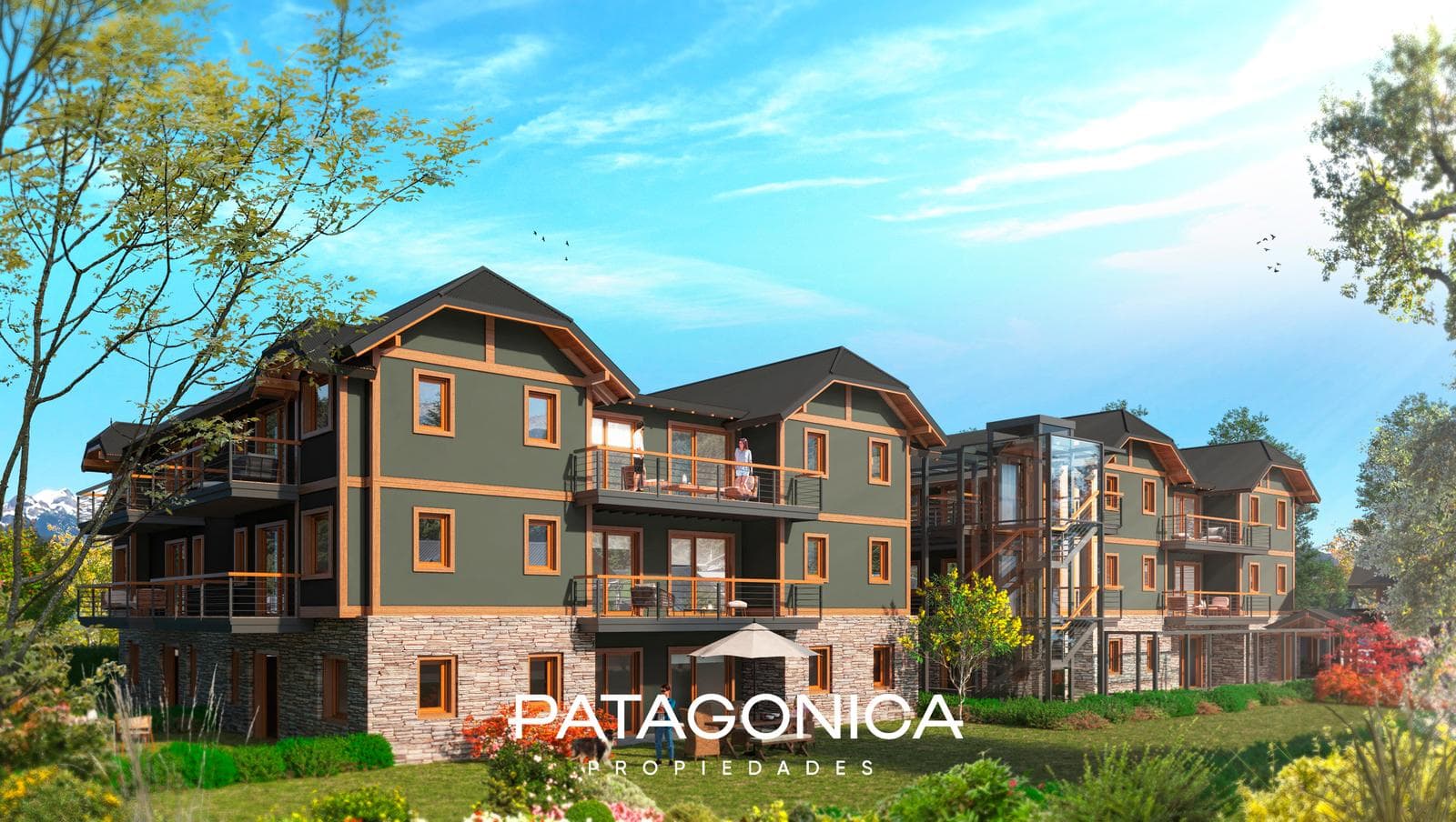 FOR SALE: 56-square-meter 1-bedroom apartment on the first floor in Domo II, Villa La Angostura
